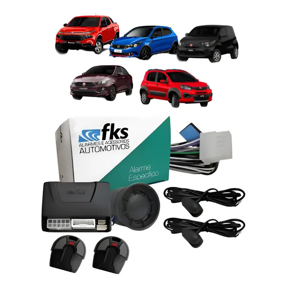 Alarme Fiat Fki505 Mobi Toro Uno 2 Cabeça Chave Foto 1