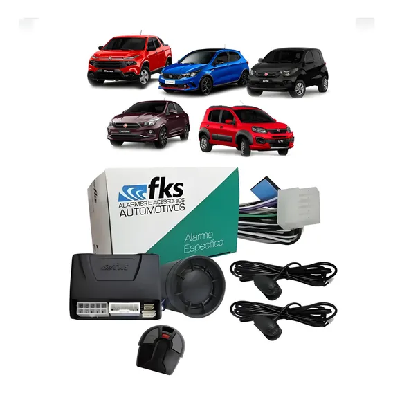 Alarme Fks Fk505 Can Argo Cronos Mobi Toro Uno Foto 1