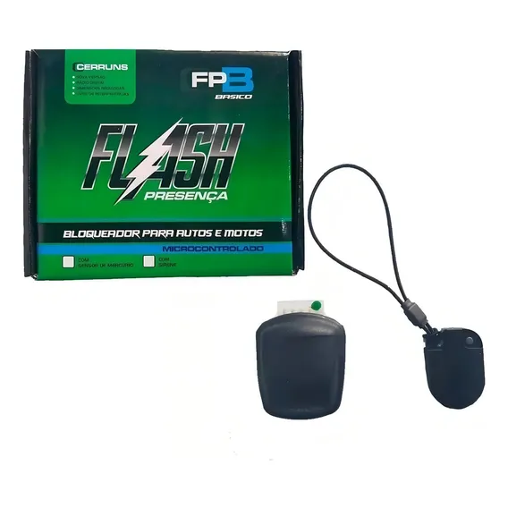 Alarme Flash Presença Carro Moto Cerruns Bloqueador Basico Foto 1