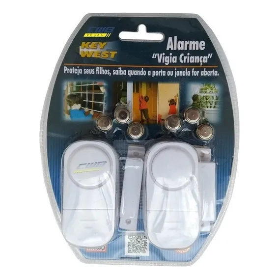 Alarme Magnético De Portas E Janelas - 2 Peças - Dni 6003 Foto 1