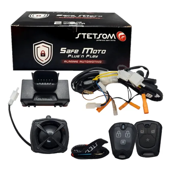Alarme Moto Cg 160 Start Fan Titan Stetsom Presença Dedicado Foto 1