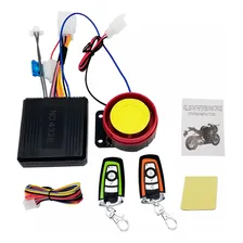 Alarme Moto Com Partida Remota Controle Sistema Antifurto Foto mini 1