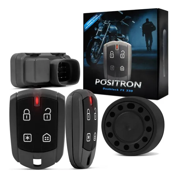 Alarme Moto P贸sitron Duoblock Fx 330 G7 Foto 1