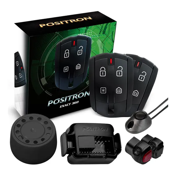 Alarme Positron Cyber Ex 360 Exact Automotivo Universal Foto 1