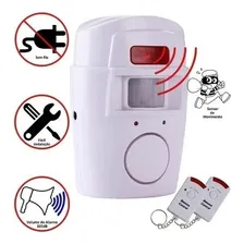 Alarme Sem Fio Residencial Sensor Sirene + 2 Controle Foto mini  3