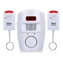 Alarme Sensor Movimento Sem Fio Residencial Sirene Detector Foto  mini 1