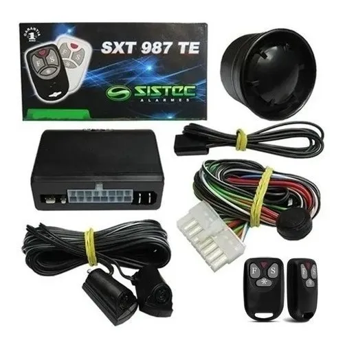 Alarme Sistec Sxt987te Com Travamento E Subida De Vidro Foto 1