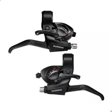 Alavanca De Marcha E Freio Shimano Ez-fire 21v Ef-41 Sh Bike Foto mini 1