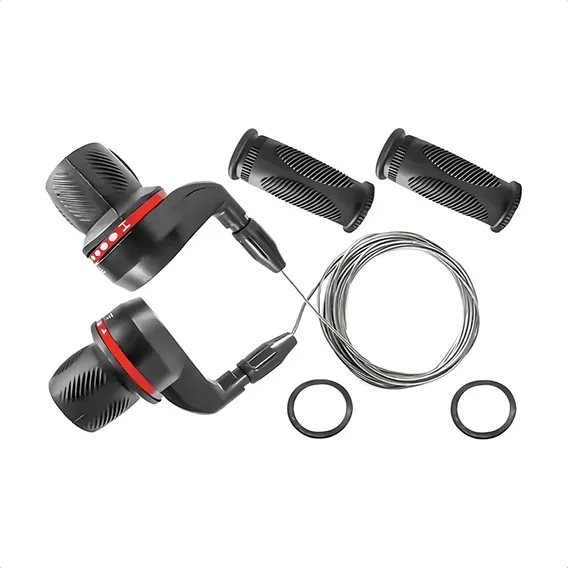 Alavanca Passador De Cambio Grip Shit 18v C/ Manopla Bike Foto 1