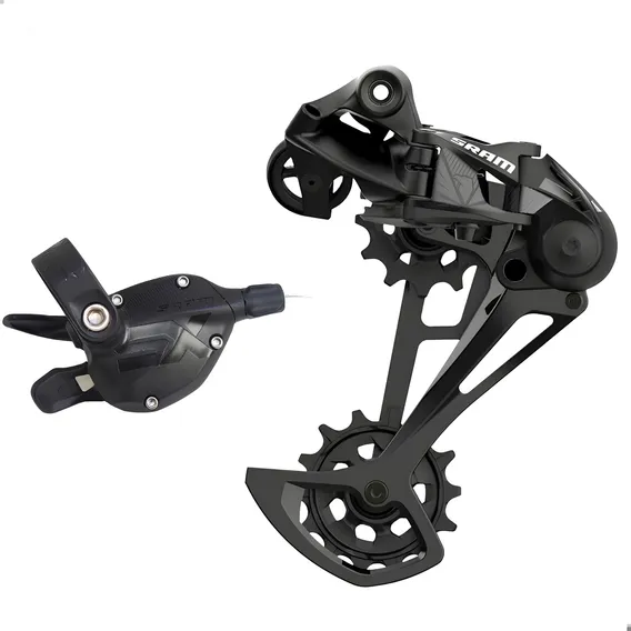 Alavanca Trocador E Cambio Traseiro Bike Sram Sx Eagle 12v Cor Preto Foto 1