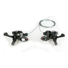 Alavancas Trocador Altus Shimano Sl M2000 9v ( 3x9 ) Par Foto mini  3