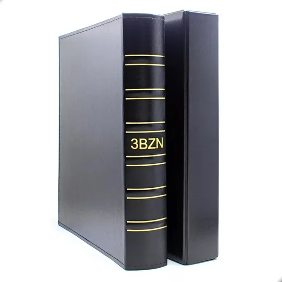 Álbum 3bzn Para Folhas 28x21,5cm - Preto Foto 1