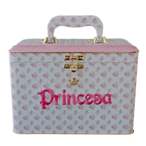 Álbum Box Luxo Princesa Menina Flor Rosa 200 Fotos 15x21 Foto 1