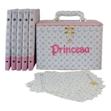 Álbum Box Luxo Princesa Menina Flor Rosa 200 Fotos 15x21 Foto mini  3