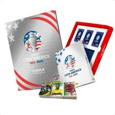 Album Copa America 24 Prata Completo Figurinha Soltas + Box Foto mini 1
