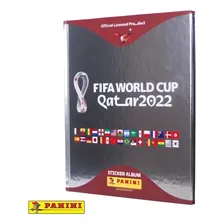 Album Copa Do Mundo 2022 Capa Dura Prata Panini Limitado + 50 figurinhas sem repetição Foto mini  3
