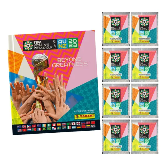 Álbum Copa Do Mundo Feminina 2023 Completo Todas Figurinhas Foto 1