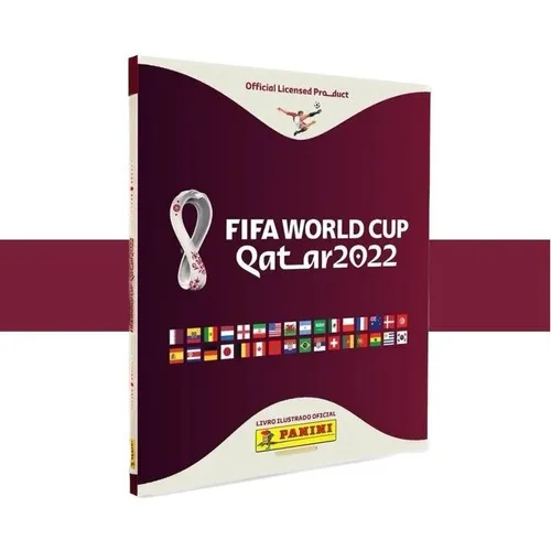 Álbum Copa Do Mundo Fifa Qatar 2022 Capa Dura - Panini Foto 1