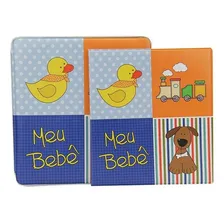 Álbum De Foto Diário Do Bebê 100 Fotos 20x25 Azul - 78483 Foto mini  2
