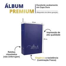 Álbum De Fotos 500 Fotos 10x15 + Porta Retrato 10x15 Foto mini 2