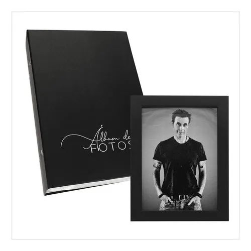 Álbum De Fotos 500 Fotos 10x15 + Porta Retrato 10x15 Foto 1