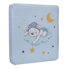 Ălbum De Fotos BebĂȘ Urso 100 Fotos 24x30 Azul - 173809 Foto mini 3