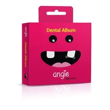 Album Dental Premium Porta Dente De Leite Angie Angelus Rosa Foto mini 1