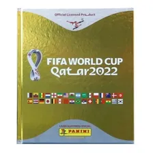 Álbum FIFA World Cup Qatar 2022 Dourado Panini dourado capa dura Foto mini 1