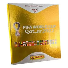 Álbum FIFA World Cup Qatar 2022 Dourado Panini dourado capa dura Foto mini 2