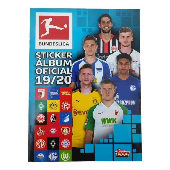 Álbum Figurinhas Campeonato Alemão 19/20 - Completo P/ Colar Foto 1
