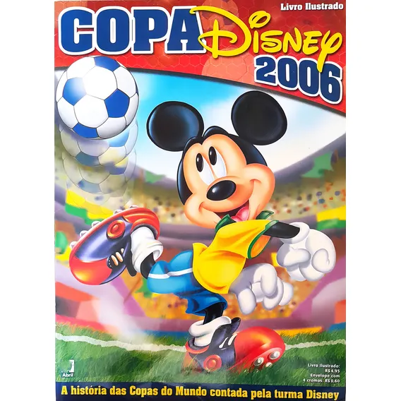 Album Figurinhas Copa Disney 2006 Completo P/ Colar Foto 1