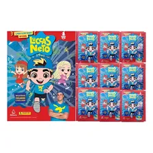 Álbum Luccas Neto Os Aventureiros + 20 Figurinhas + 5 Cards Foto  mini 1