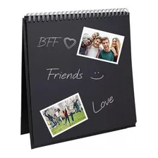 Álbum Para Scrapbook Livro De Assinaturas Pequeno Cor Preto Foto mini 4