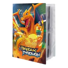 Álbum Pasta Fichário Pokemon Break Throug 30 Folhas 4 Bolsos Foto  mini 1