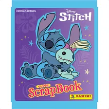 Álbum Stitch Super Scrapbook + 30 Figurinhas (6 Envelopes) Foto mini 4