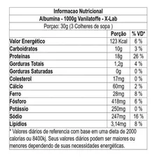 Albumina - 1000g Vanilatoffe - X-lab Foto mini 3