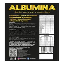 Albumina 1kg Xlab Sabores Sabor Morango c/ Banana Foto mini  2
