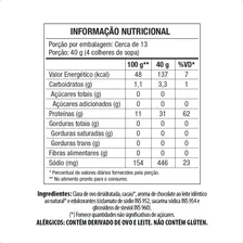 Albumina Desidratada 500g Sabor Chocolate - Proteína Pura Foto mini 4