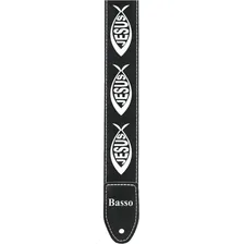 Alça Correia Basso Sf 106 Peixe Jesus Serigrafia Guitarra Vi Foto  mini 1