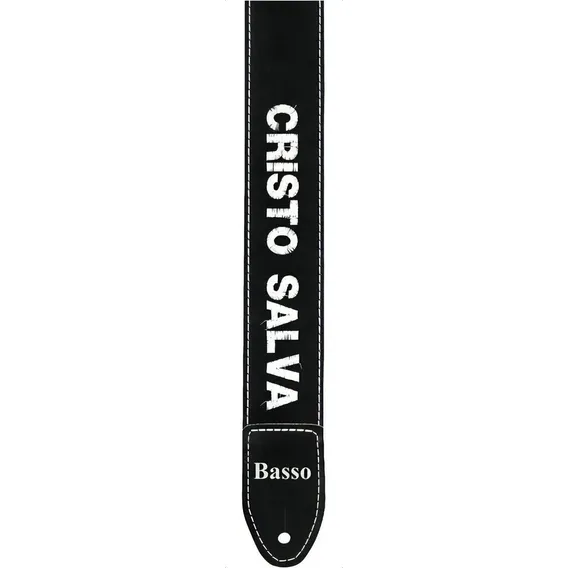 Alça Correia Basso Sf 84 Cristo Salva Guitarra Violao Baixo Foto 1