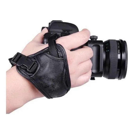 Alça De Mão Triang. (hand Strap Grip) Universal Dslr - Nikon Foto 1