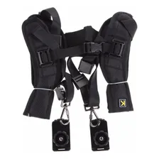 Alca Dupla Colete Quickstrap Camera Dslr Lente Fotografo Foto mini 1
