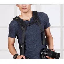 Alça Dupla Para Camera Fotografica Filmadora Estudio Foto Foto mini 2