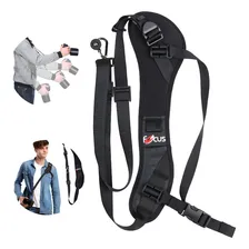 Alça Ombro Câmera Maquina Fotográfica Strap Profissional Foto mini 1