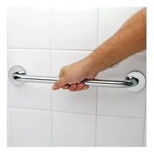 Alça Ou Barra De Apoio 80cm Em AlumĂnio Polido Cor Prateado Foto mini 2