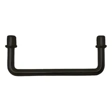 Alça Ou Puxador Encaixe P 10 Un 6x2,5cm Bandeja Artesanato Cor Preto Foto mini 1