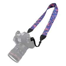 Alça Para Câmera Fotográfica Azul Pu6008b Foto mini 2