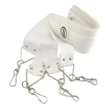 Alça Talabarte X Cruzado 4 Ganchos Branco Luen Surdo Bumbo Foto  mini 1