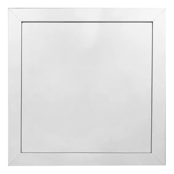 Alçapão P/ Forro De Gesso Drywall 40x40cm Com Tampa Metálica Cor Branco Foto 1