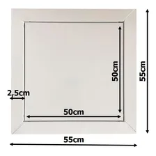 Alçapão Para Drywall 50x50 Com Tampa De Aço Foto mini 4